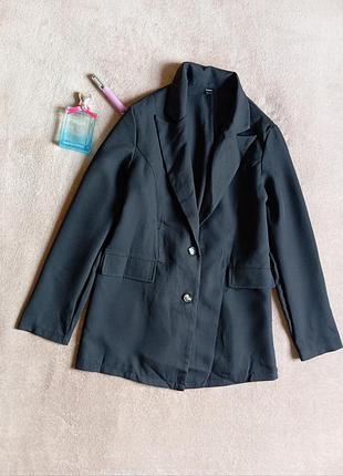 Базовый легкий оверсайз пиджак блейзер жакет