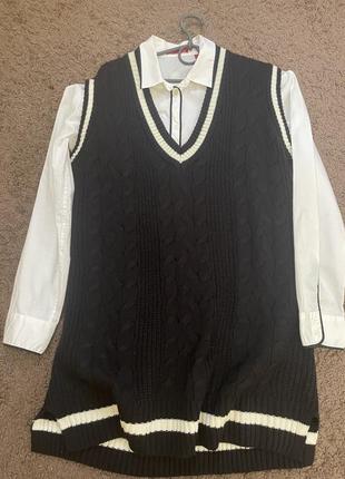 Жилетка безрукавка акрил