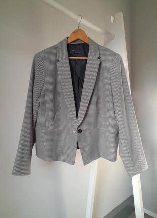 Женский пиджак в гусиную лапку marks & spencer