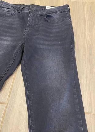 Джинсы denim co super skinny графитового цвета3 фото