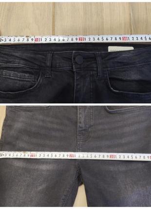 Джинсы denim co super skinny графитового цвета8 фото