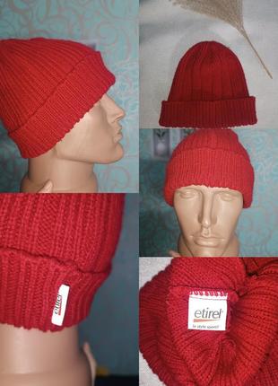 Чоловіча в'язана спортивна шапка etirel 56/60 р