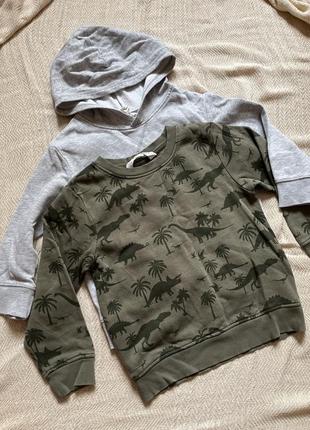 Худи, свитшоты h&amp;m 4-6р.