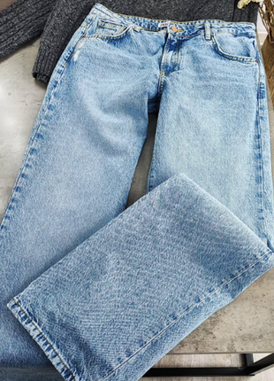 Базові блакитні джинси zara