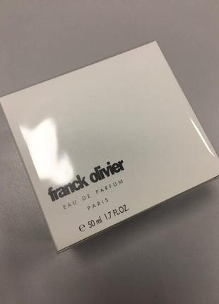 Оригинальный franck olivier eau de parfum 50 ml парфюмированная вода5 фото