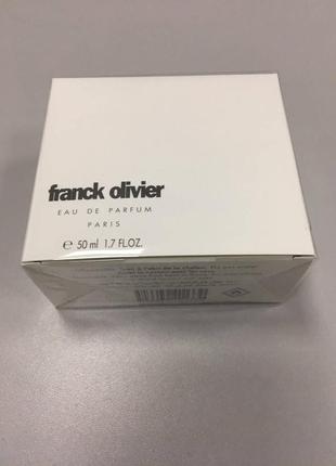 Оригинальный franck olivier eau de parfum 50 ml парфюмированная вода