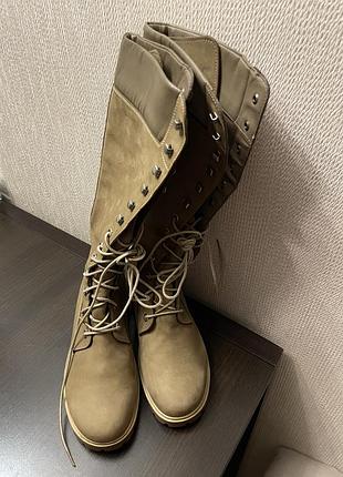 Timberland чоботи високі черевики