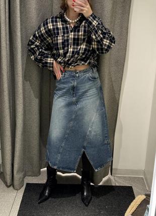 Спідниця джинсова