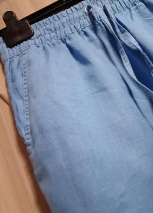 Брюки из льна 3