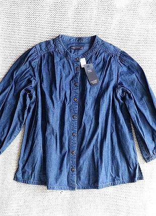 Новая блуза, хлопок, размер 48