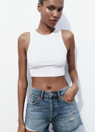 Шорты джинсовые 44 размер xxl zara3 фото