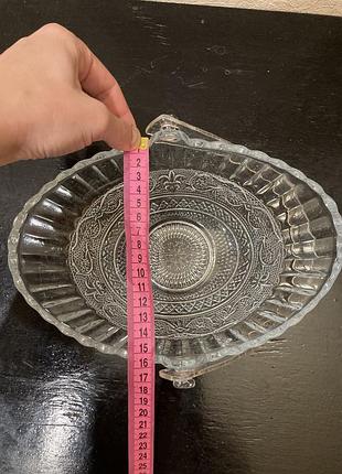 Конфетница с ручкой, фруктовница с ручкой, ваза для конфет с ручкой