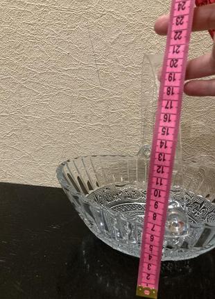 Конфетница с ручкой, фруктовница с ручкой, ваза для конфет с ручкой