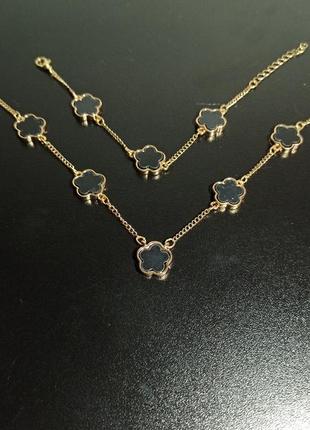 Браслет, намисто one cleef