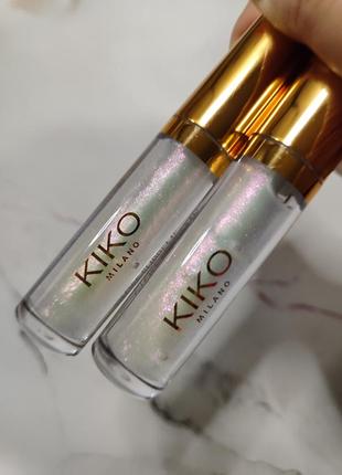 Голографічний блиск для губ kiko milano