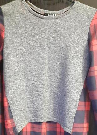 Жіноча кофта-сорочка.