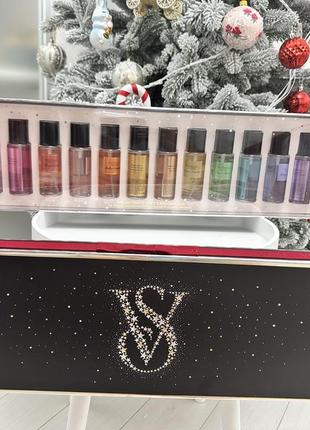 Подарочный набор victoria’s secret! 12 спреев! оригинал.