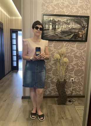 Юбка джинсова