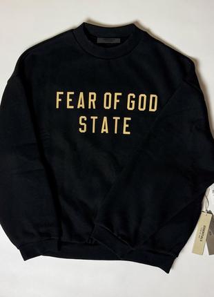 Оригинальный свитшот fear of god essentials fall24 back to school