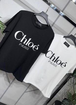 Chloe футболка коттон