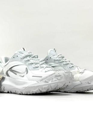 Кросівки nike acg mountain fly 2 low white silver