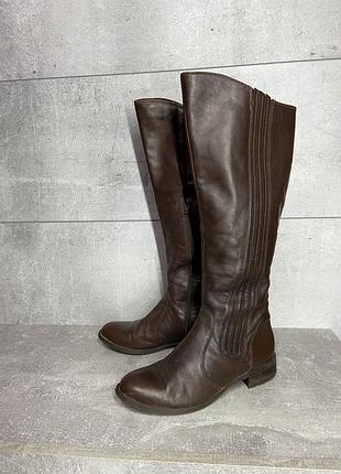 Итальянские кожаные сапожки