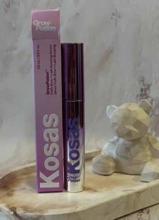 Сироватка для росту вій та брів kosas growpotion fluffy brow + lash boosting serum 3,5мл.