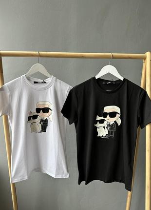 Футболка женская karl lagerfeld