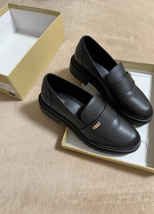 Кожаные лоферы michael kors