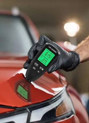 Цифровой профессиональный толщиномер покрытия краски hw300 mini
