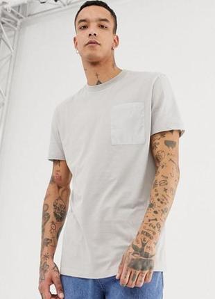 Нова з бірками сіра футболка asos ( xs-s )