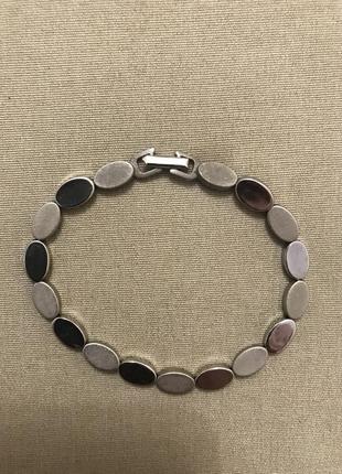 Avon браслет из брашерированного и слянцевого металла