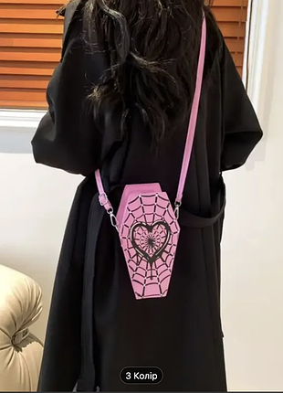 Сумка через плече рожева аніме dollskill sugarthrillz shein