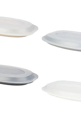 Набір лотків для нарізки livarno, 4шт.
для зберігання таких продуктів, як ковбаса та сир.