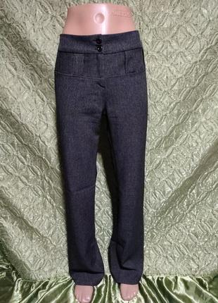 Брюки с люрексовой нитью