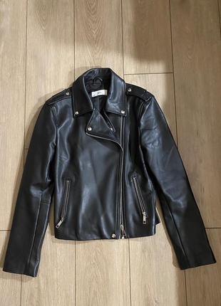 Куртка из искусственной кожи mango (м)