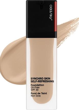 Пробник тонального shiseido synchro skin self-refreshing foundation spf 30