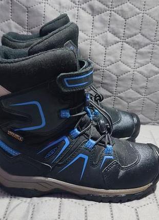 Зимові термо черевики keen waterproof, insulation 200, 31 р., 19,5 см