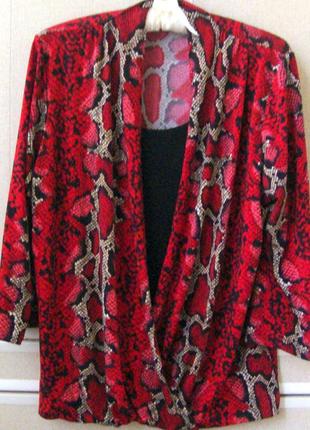 Блузка з топом на запах