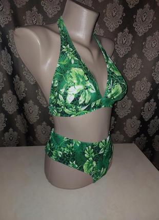 Яскраво-зелений купальник l/xl