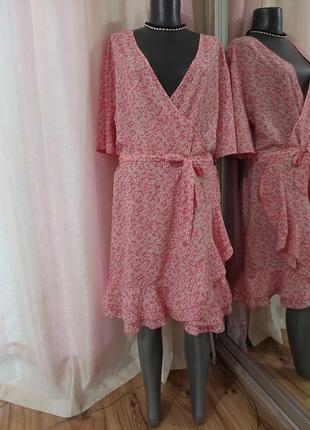 Новое с воланами платье 👗 большого размера