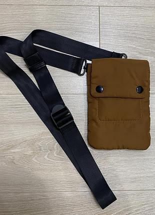 Сумка zara crossbody bag через плече крос-боді