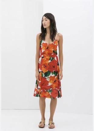 Сукня яскрава літня zara