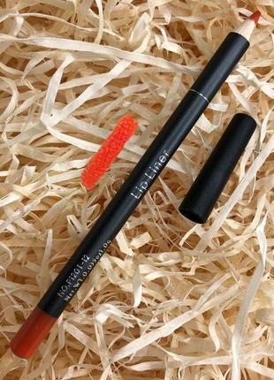 Олівець для губ pudaier stereoscopic lip liner яскравий оранжевий помаранчевий кораловий