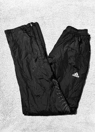 Спортивні штани на флісі adidas l розмір