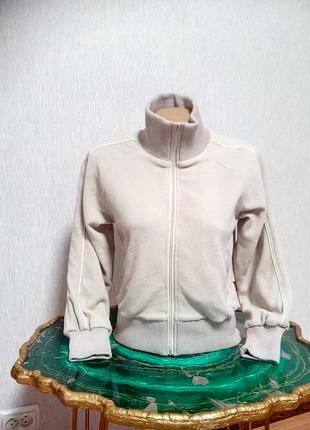 Флисовая куртка бомбер