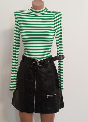 Юбка мини на замке код зам