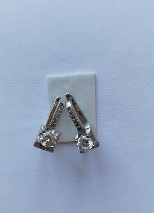 Серебряные серьги