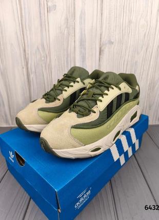 Кроссовки adidas oznova cordura olive beige9 фото