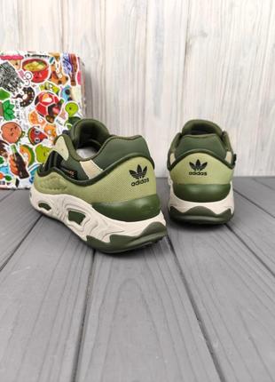 Кроссовки adidas oznova cordura olive beige8 фото